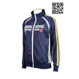 J474 tailor made PE sporty coat competition uniform dressing design shooting coat tailor made sporty tailor made poly fleece coat jacket Hong Kong company  Jiang Minxi Olympic fencing champion same style J474 tailor made PE sporty coat competition uniform dressing design shooting coat tailor made sporty tailor made poly fleece coat jacket Hong Kong company  Jiang Minxi Olympic fencing champion same style